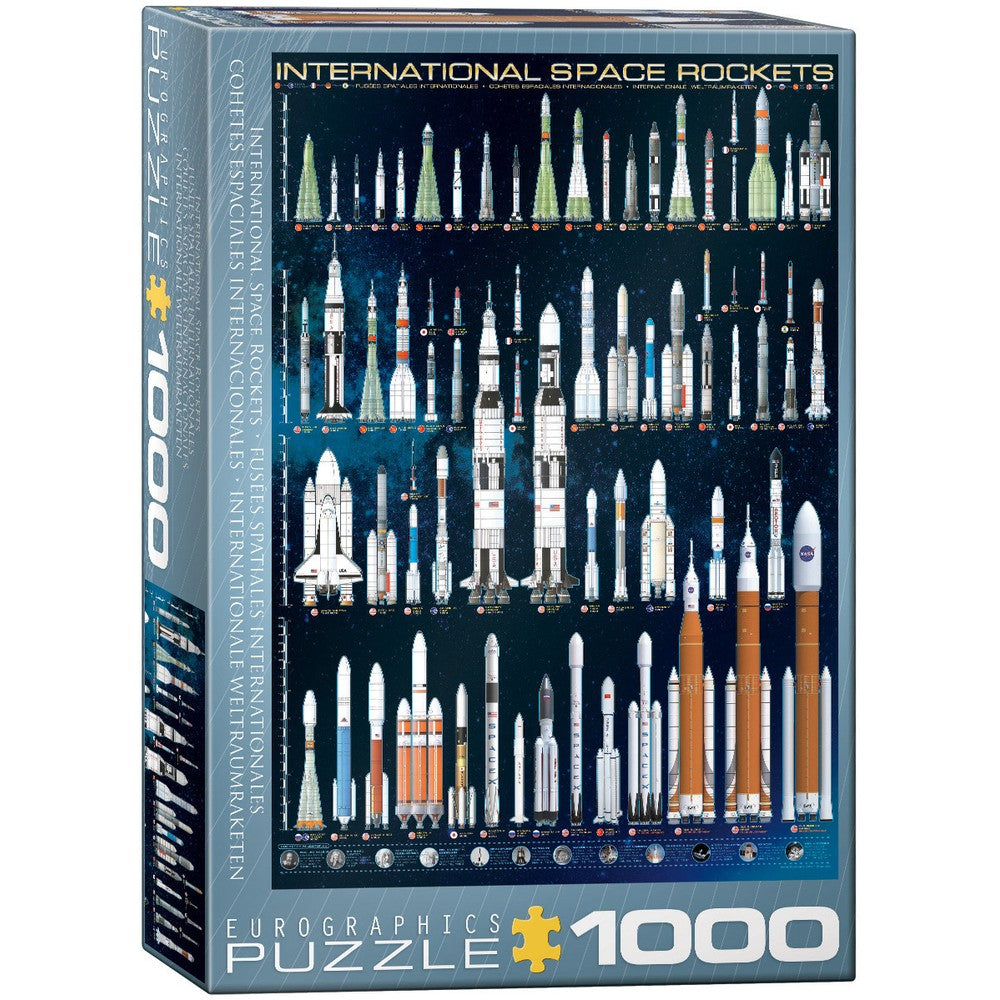 Eurographics - International Space Rockets - Jigsaw Puzzle