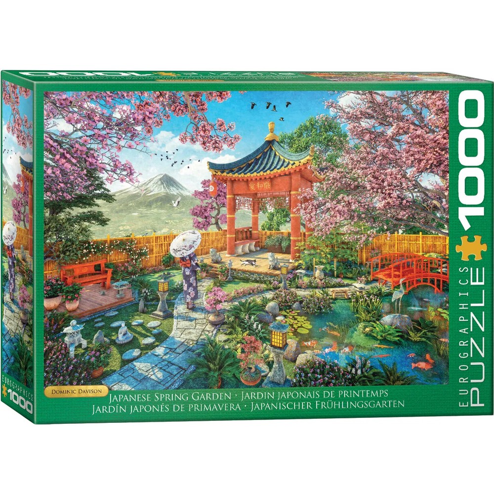 Eurographics - Japanese Spring Garden 1000 Piece - Jigsaw Puzzle