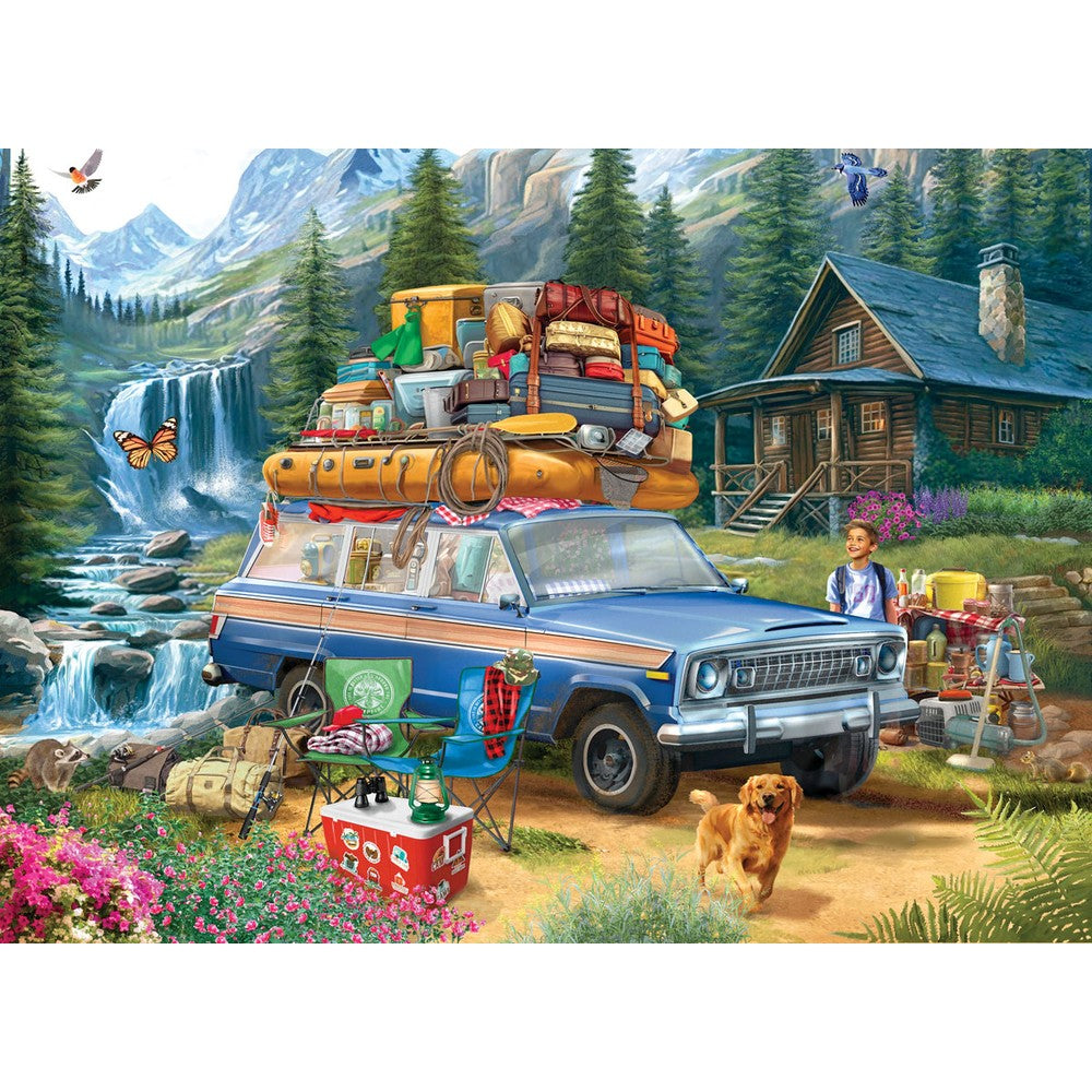 Puzzle - Eurographics - Jeep-Loading Wagoneer 1000pc