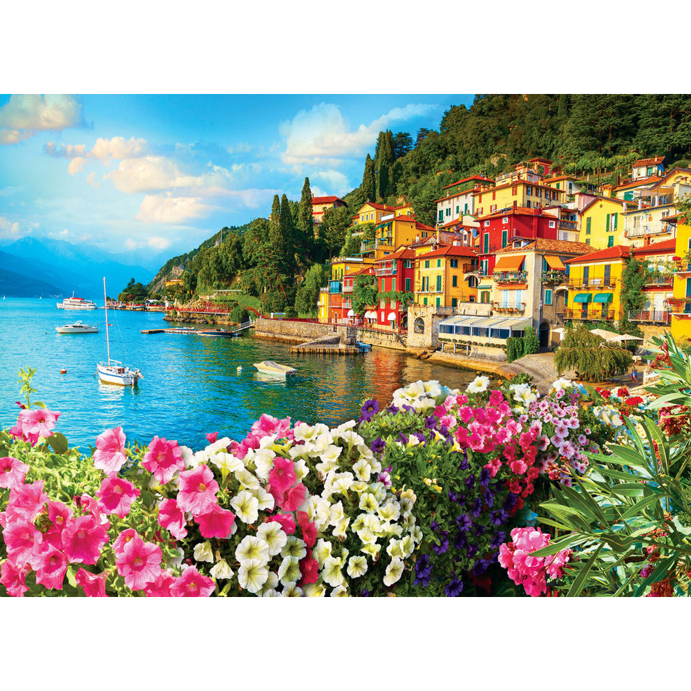 Eurographics - Lake Como Italy 1000 Piece - Jigsaw Puzzle