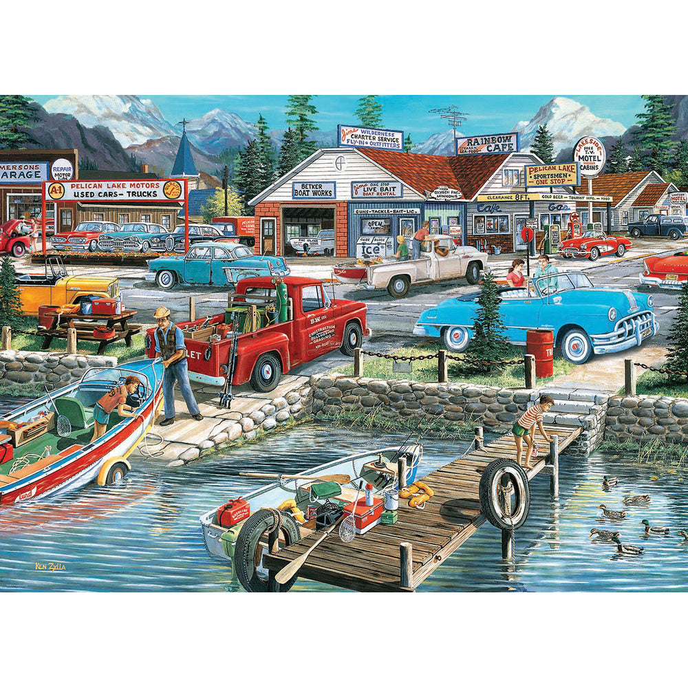 Puzzle - Eurographics - Let's Go Fishing 1000pc