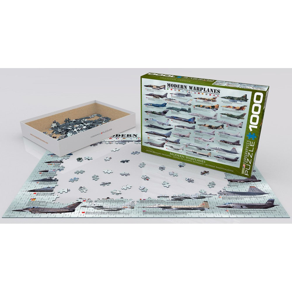 Puzzle - Eurographics - Modern Warplanes 1000pc