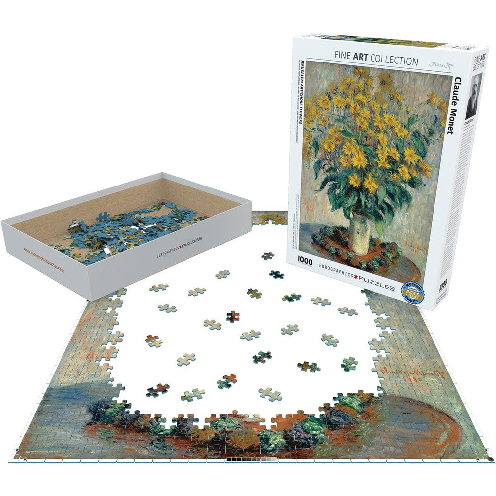 Puzzle - Eurographics - Monet; Jerusalem Artichoke