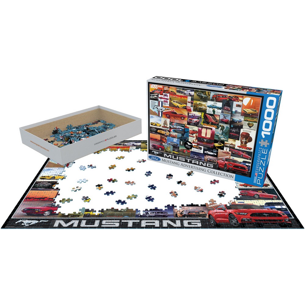 Eurographics - Mustang Advertising 1000 Piece - Jigsaw Puzzle
