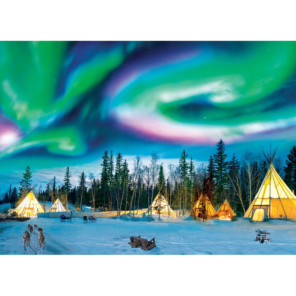 Eurographics - Northern Lights 1000 Piece - Jigsaw Puzzle