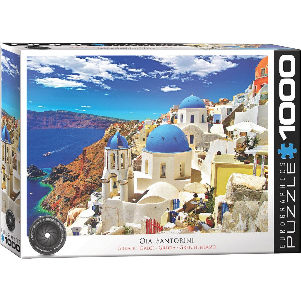 Eurographics - Oia; Santorini Greece 1000 Piece - Jigsaw Puzzle