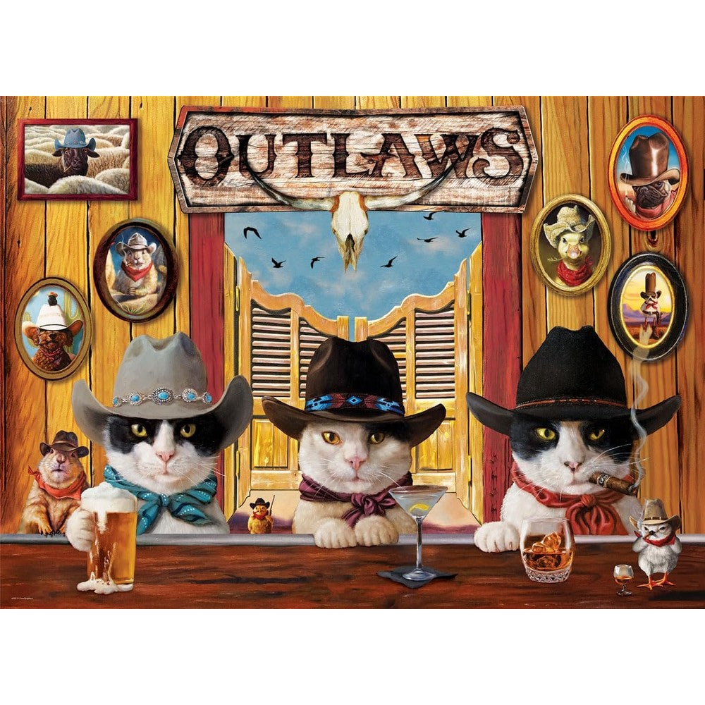 Eurographics - Outlaws 500pcxl - Jigsaw Puzzle
