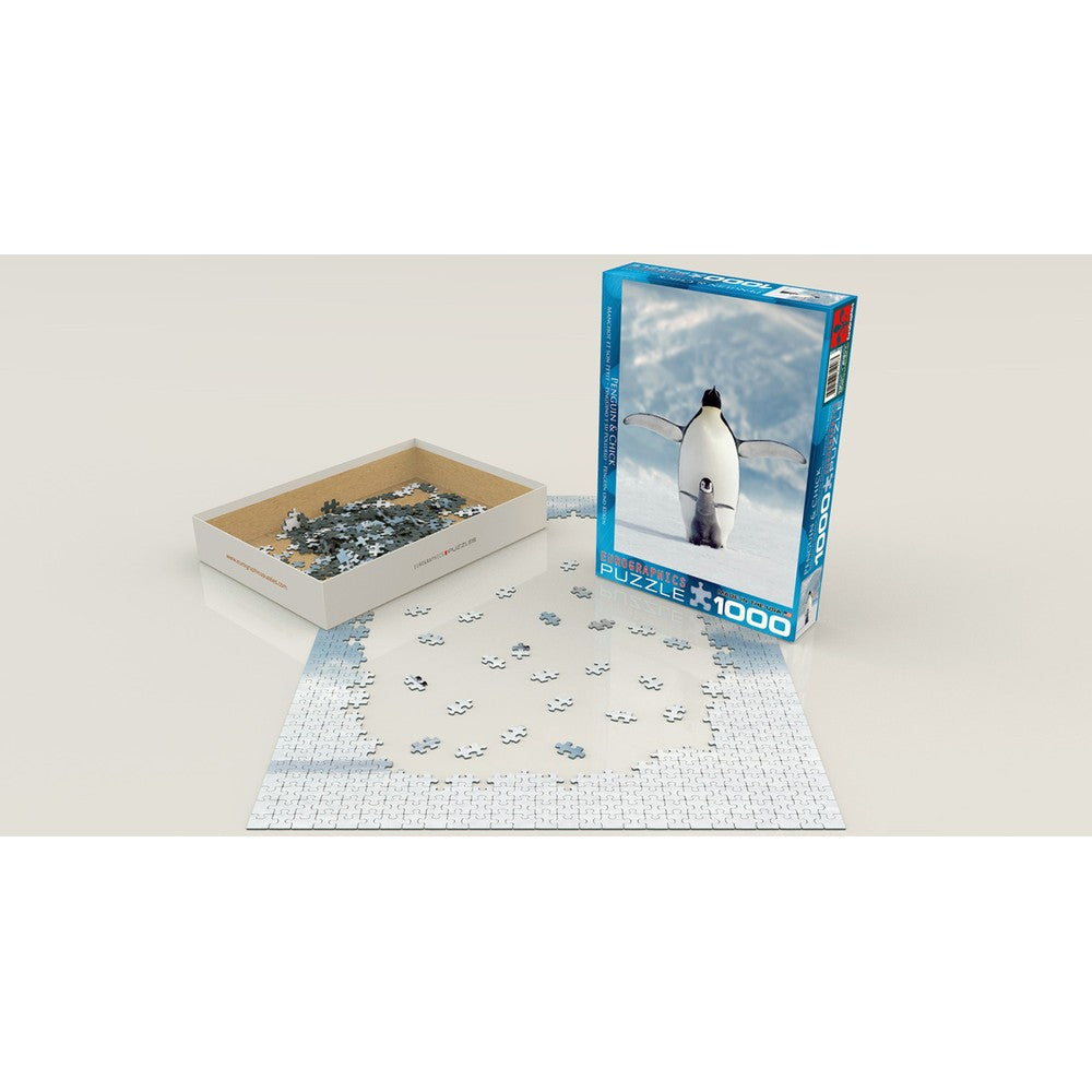 Eurographics - Penguin & Chick 1000 Piece - Jigsaw Puzzle