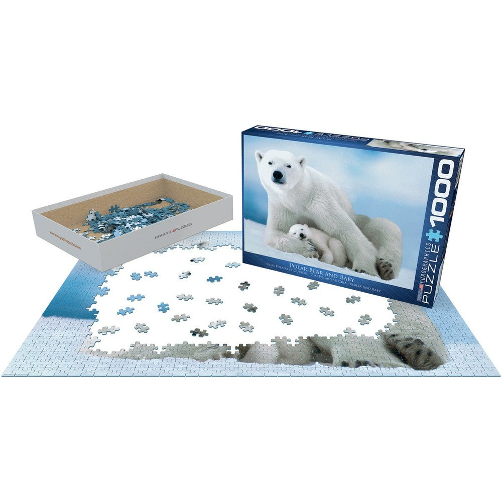 Eurographics - Polar Bear & Cubs - Jigsaw Puzzle