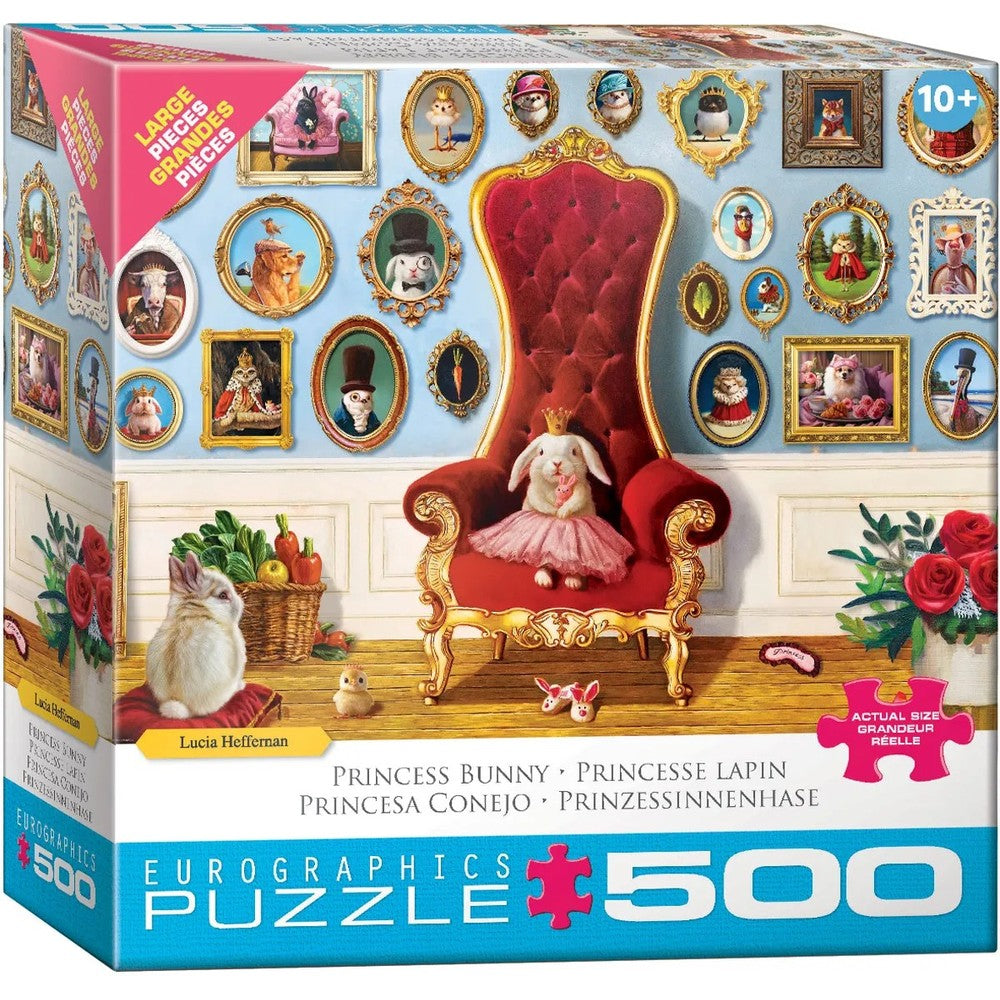 Eurographics - Princess Bunny 500pcxl - Jigsaw Puzzle
