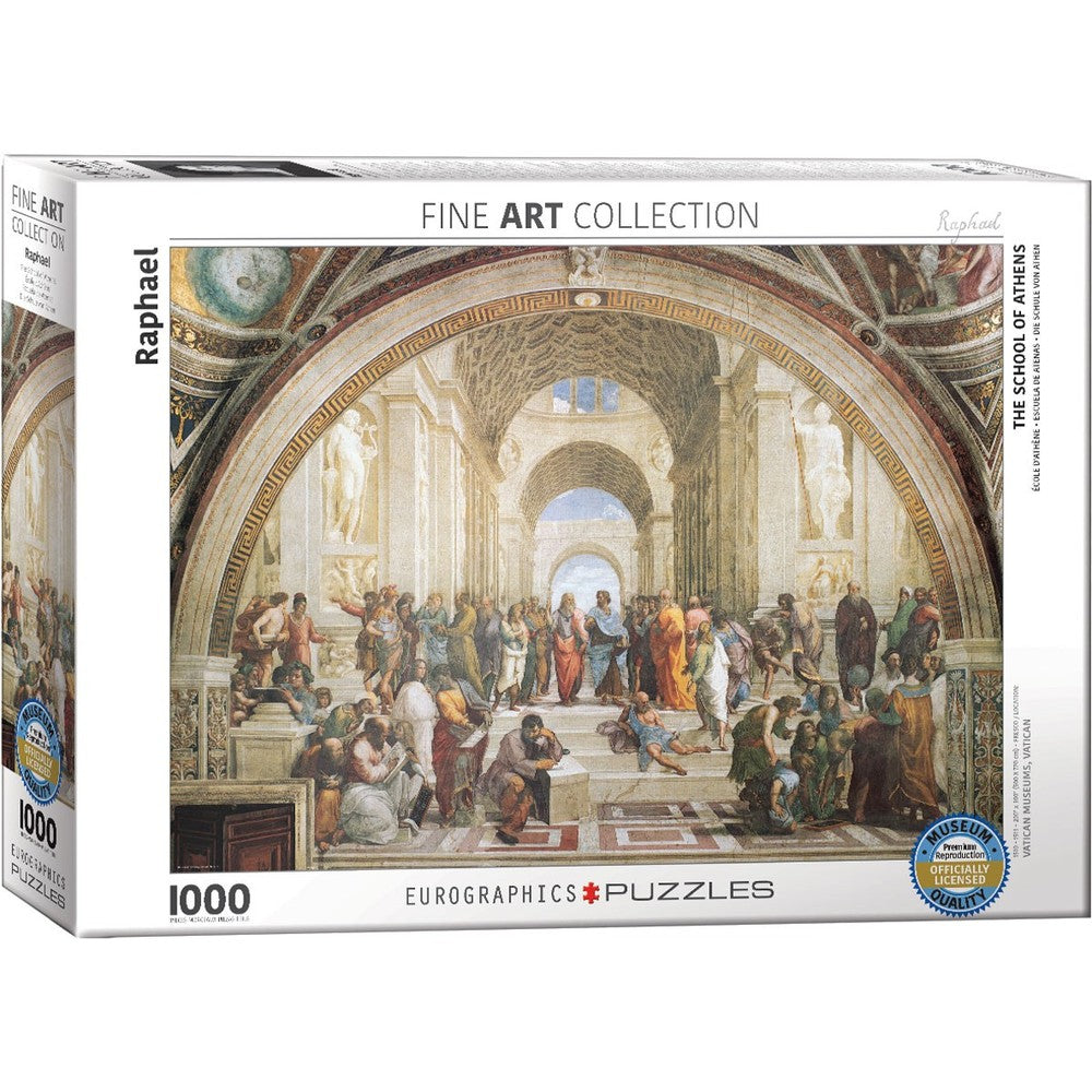 Puzzle - Eurographics - Raphael;School Of Athens 1000P