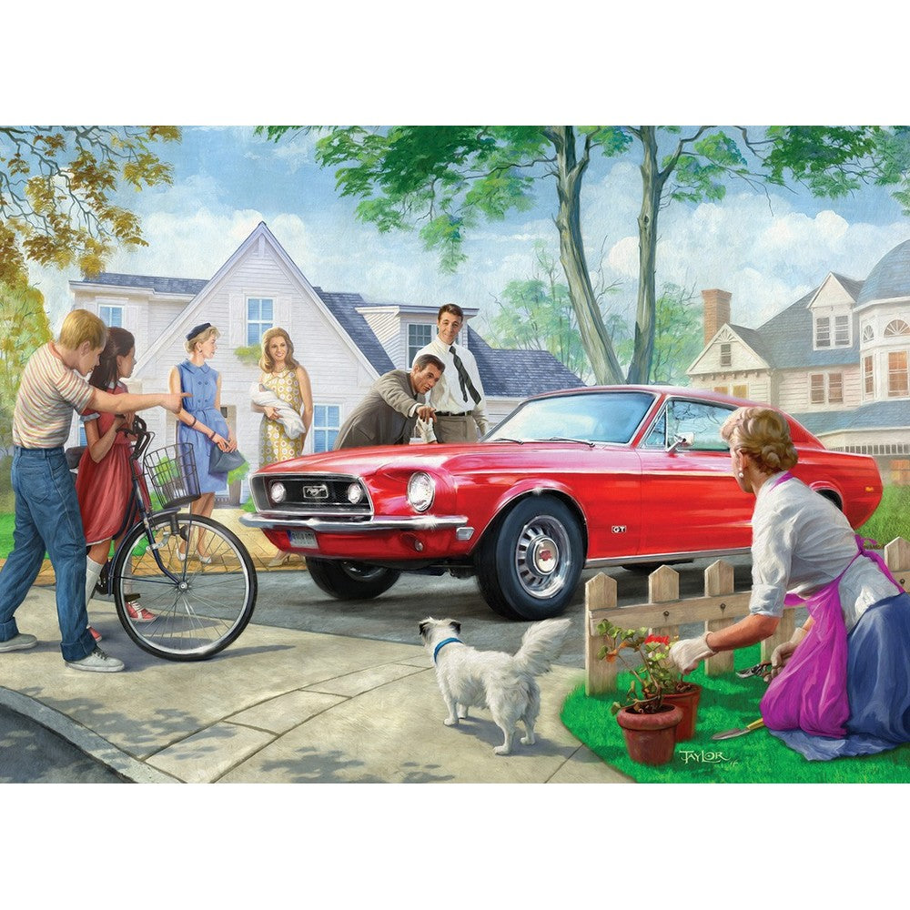 Eurographics - Red Pony Mustang 1000 Piece - Jigsaw Puzzle