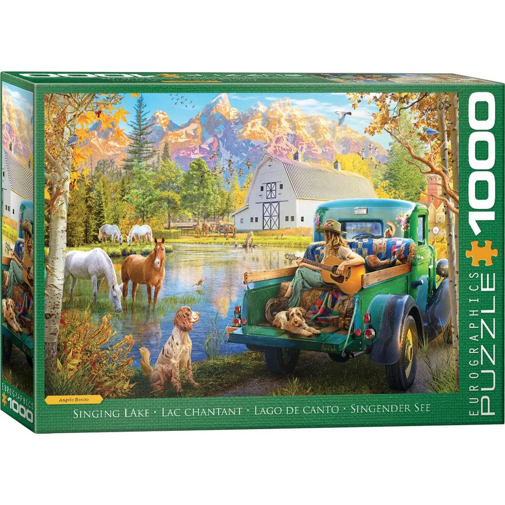 Eurographics - Singing Lake 1000 Piece - Jigsaw Puzzle
