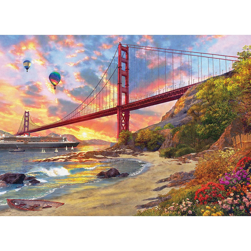 Puzzle - Eurographics - Sunset At Baker Beach 1000pc