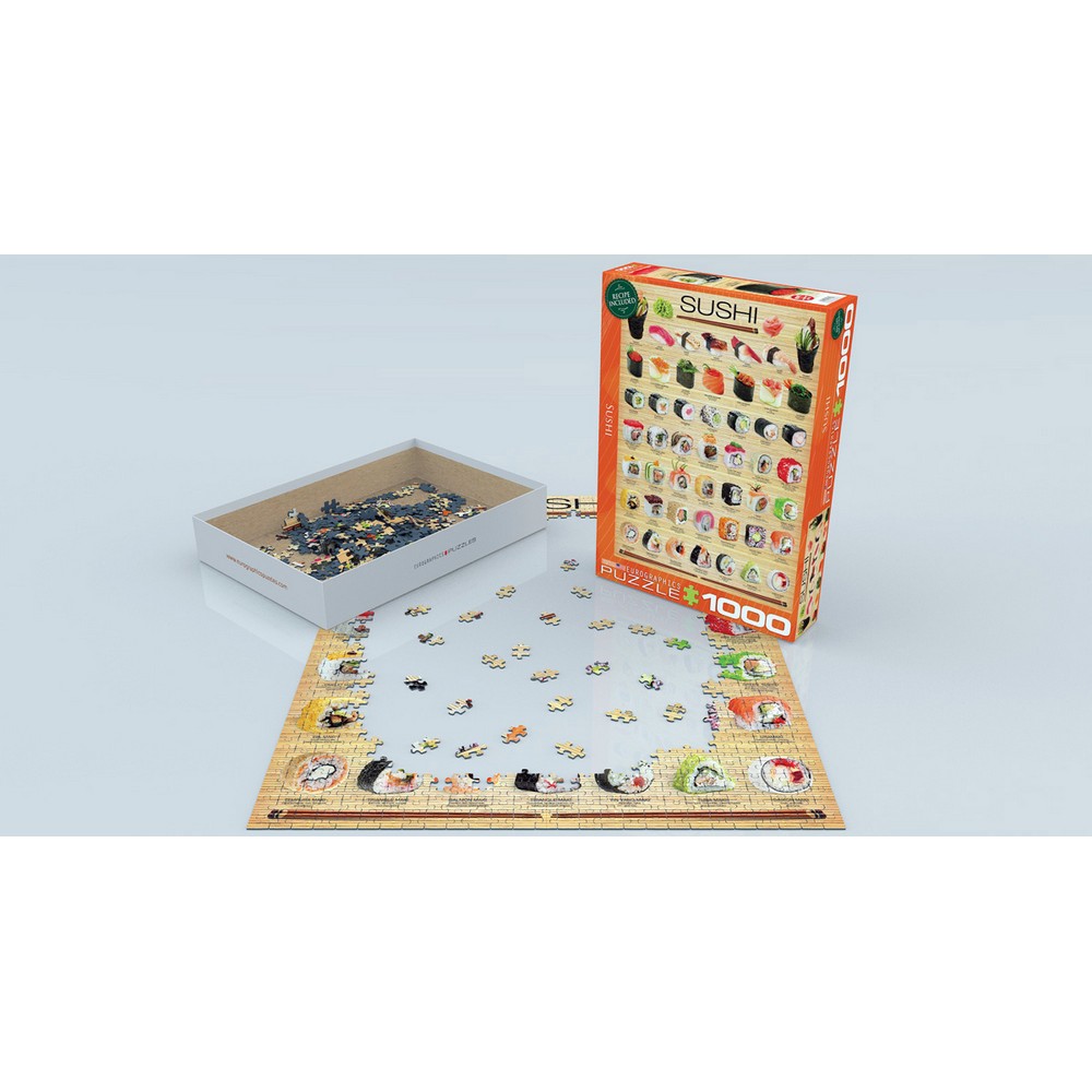 Eurographics - Sushi 1000 Piece - Jigsaw Puzzle