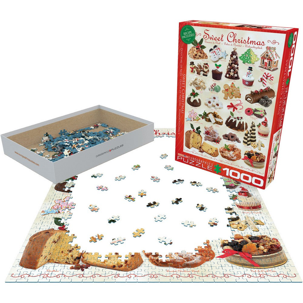 Puzzle - Eurographics - Sweet Christmas 1000pc