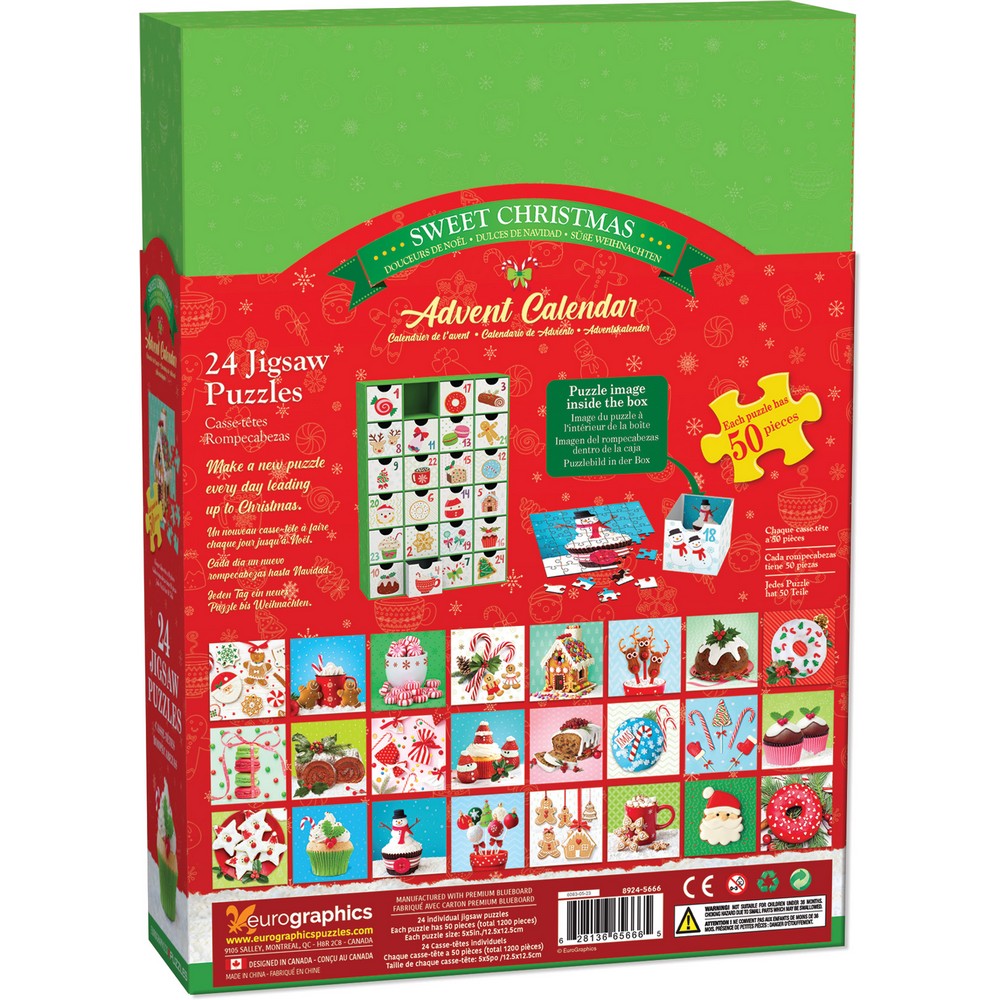 Puzzle - Eurographics - Sweet Christmas Advent Calendr