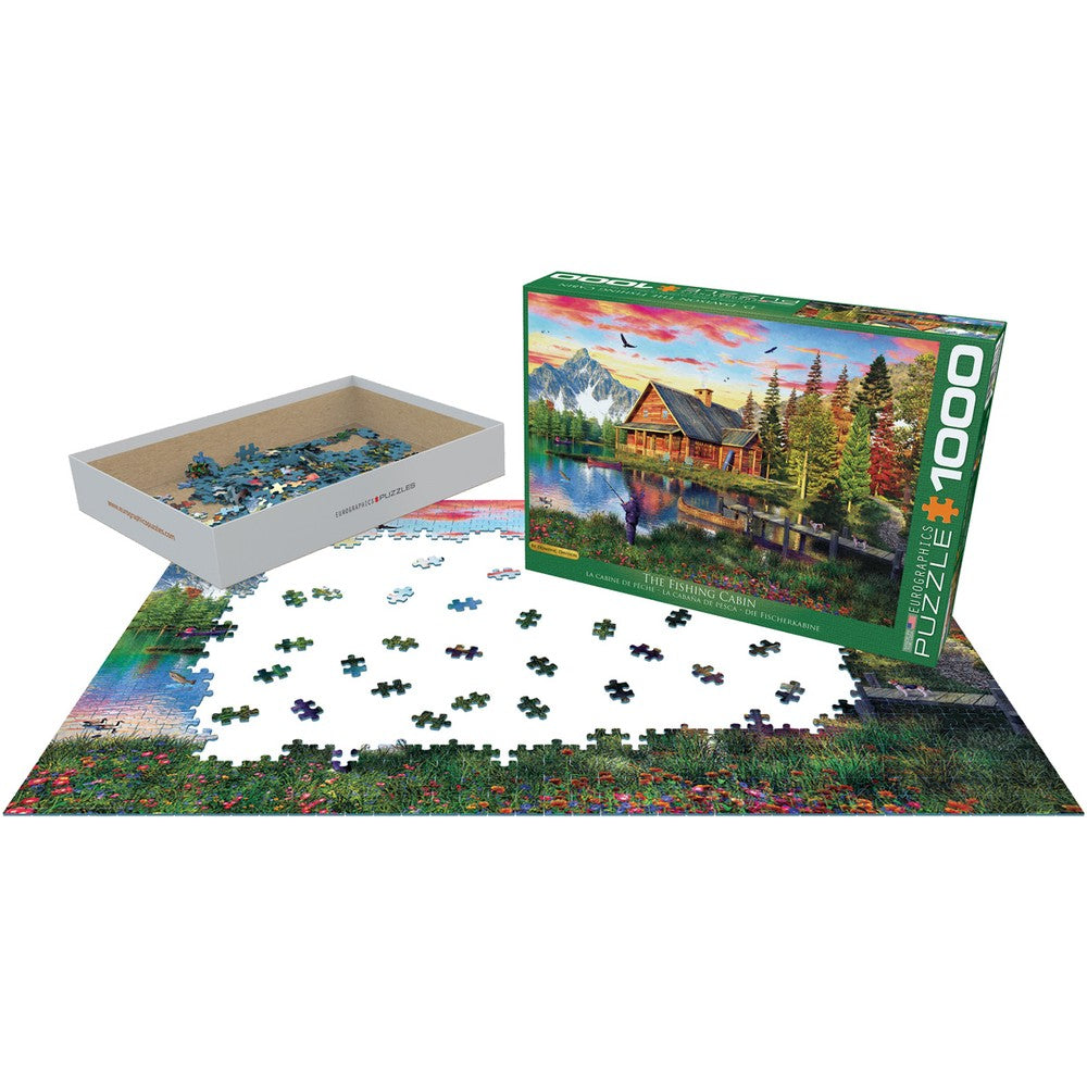 Puzzle - Eurographics - The Fishing Cabin 1000pc