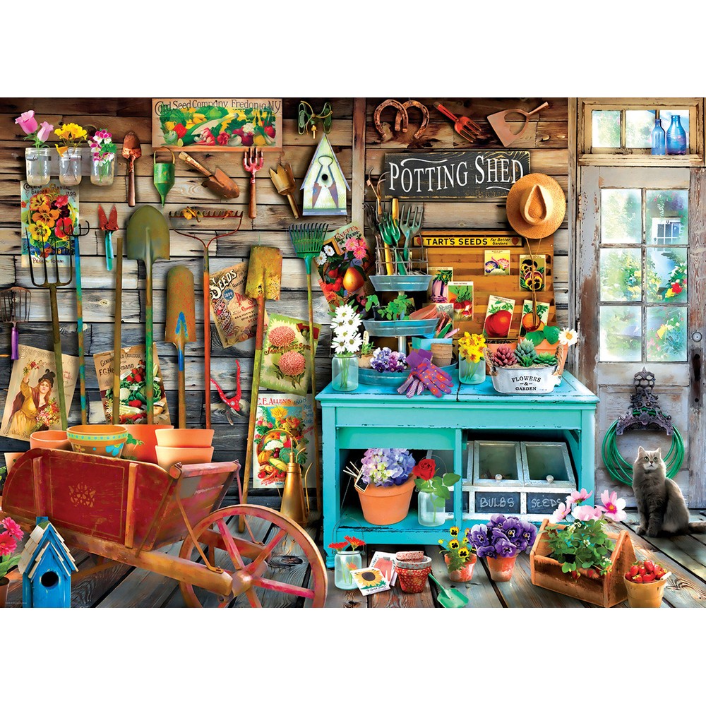 Eurographics - The Potting Shed 1000 Piece - Jigsaw Puzzle