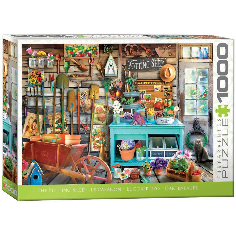 Eurographics - The Potting Shed 1000 Piece - Jigsaw Puzzle