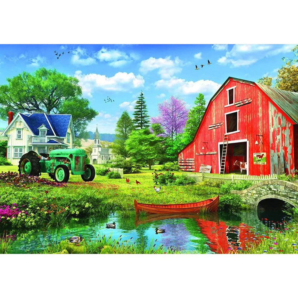 Puzzle - Eurographics - The Red Barn 1000pc *Tin*