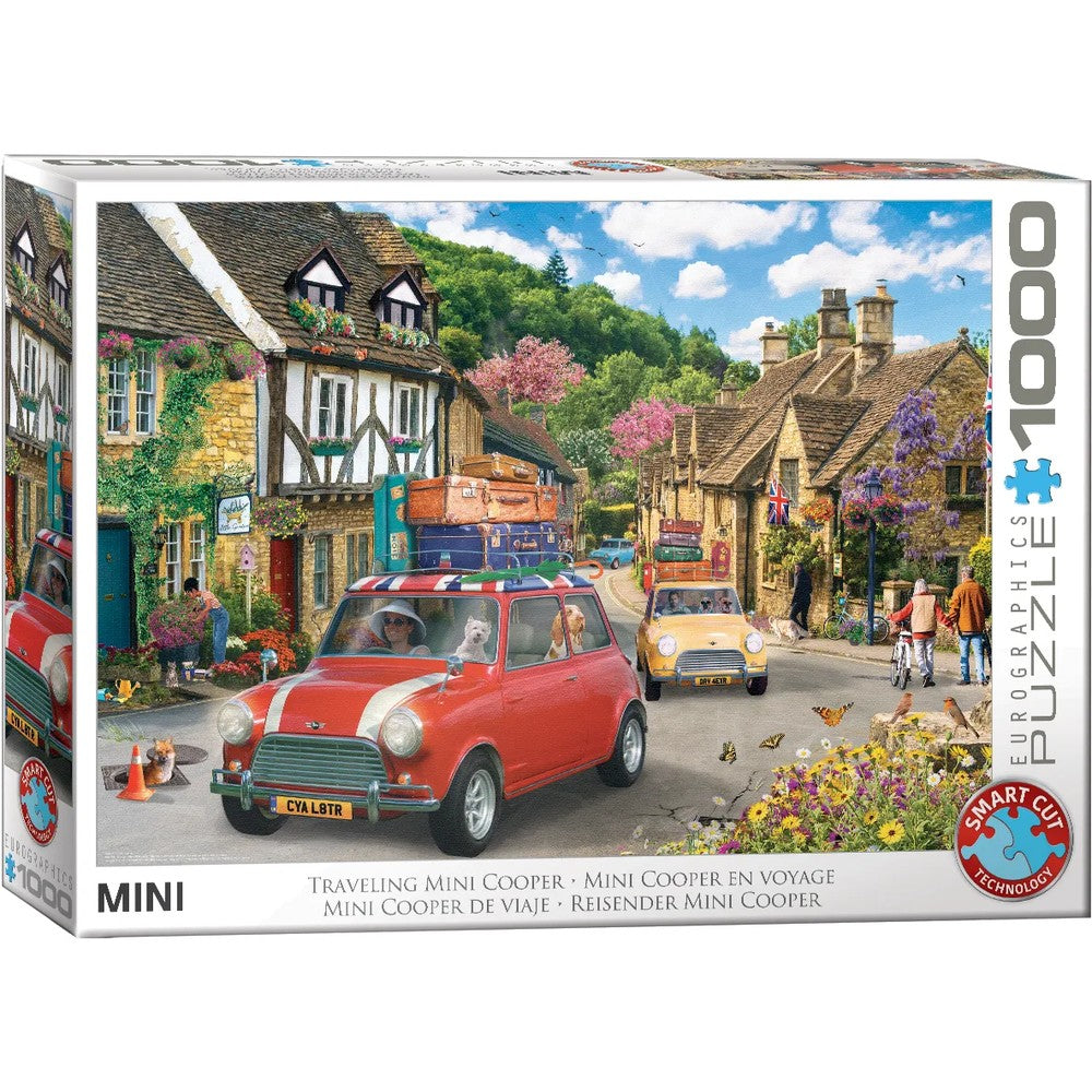 Eurographics - Traveling Mini Cooper 1000 Piece - Jigsaw Puzzle