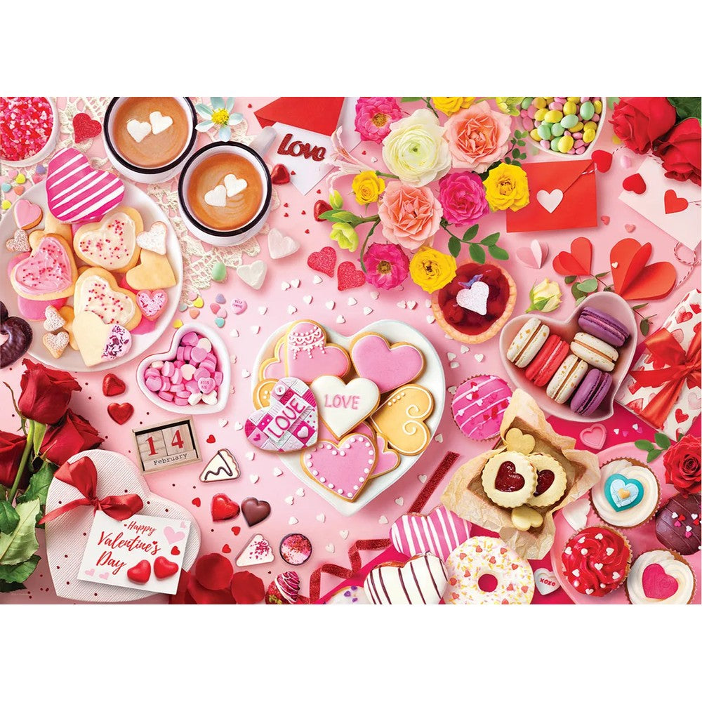 Puzzle - Eurographics - Valentine's Table 1000pcs