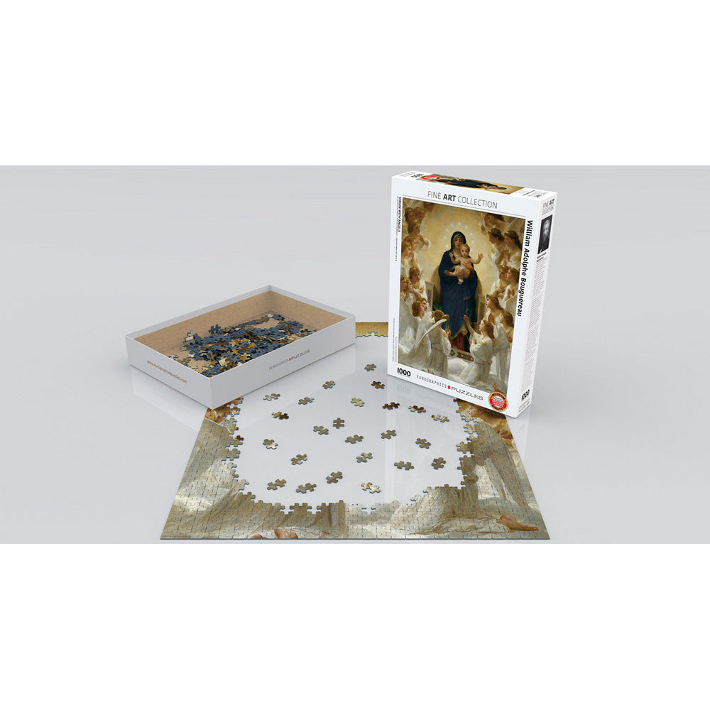 Puzzle - Eurographics - Virgin With Angels 1000pc