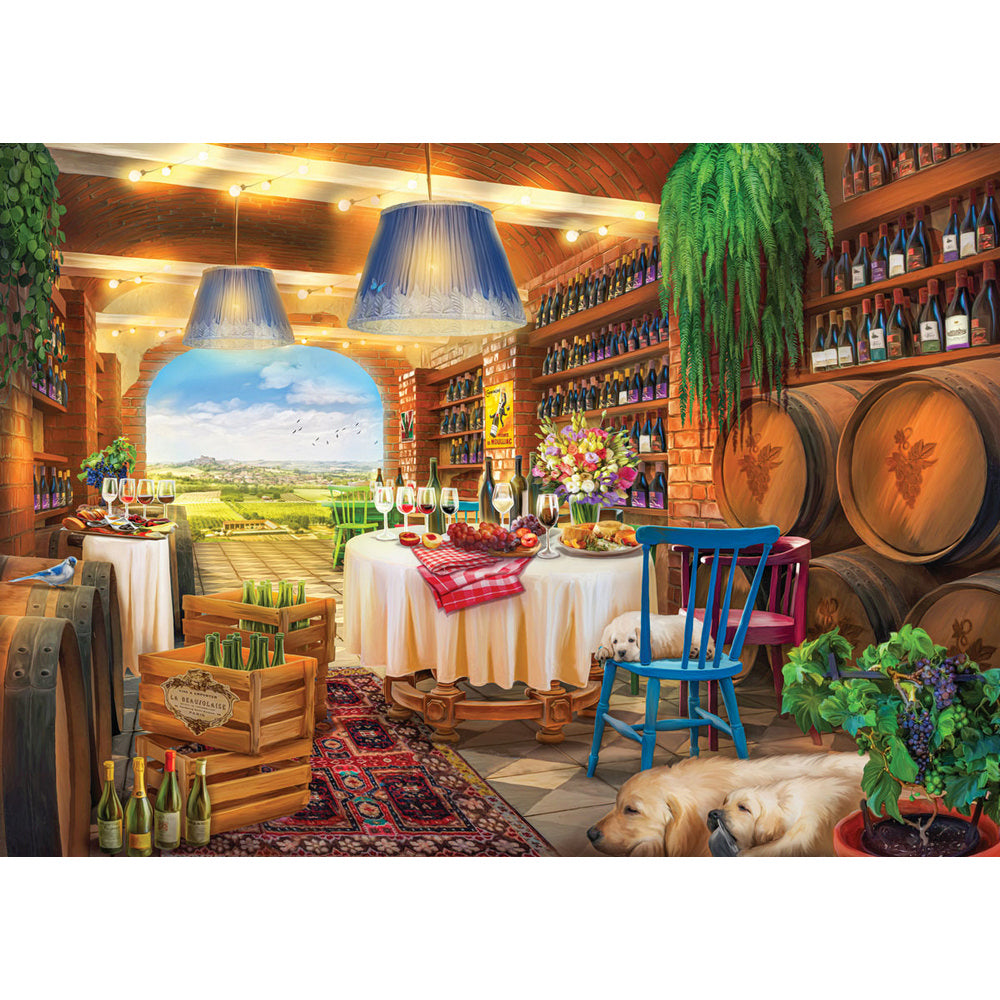 Eurographics - Winery By Artbeat Studio 1000 - Jigsaw Puzzle