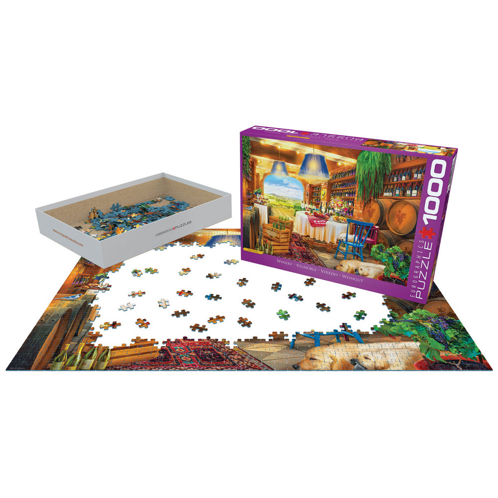 Eurographics - Winery By Artbeat Studio 1000 - Jigsaw Puzzle