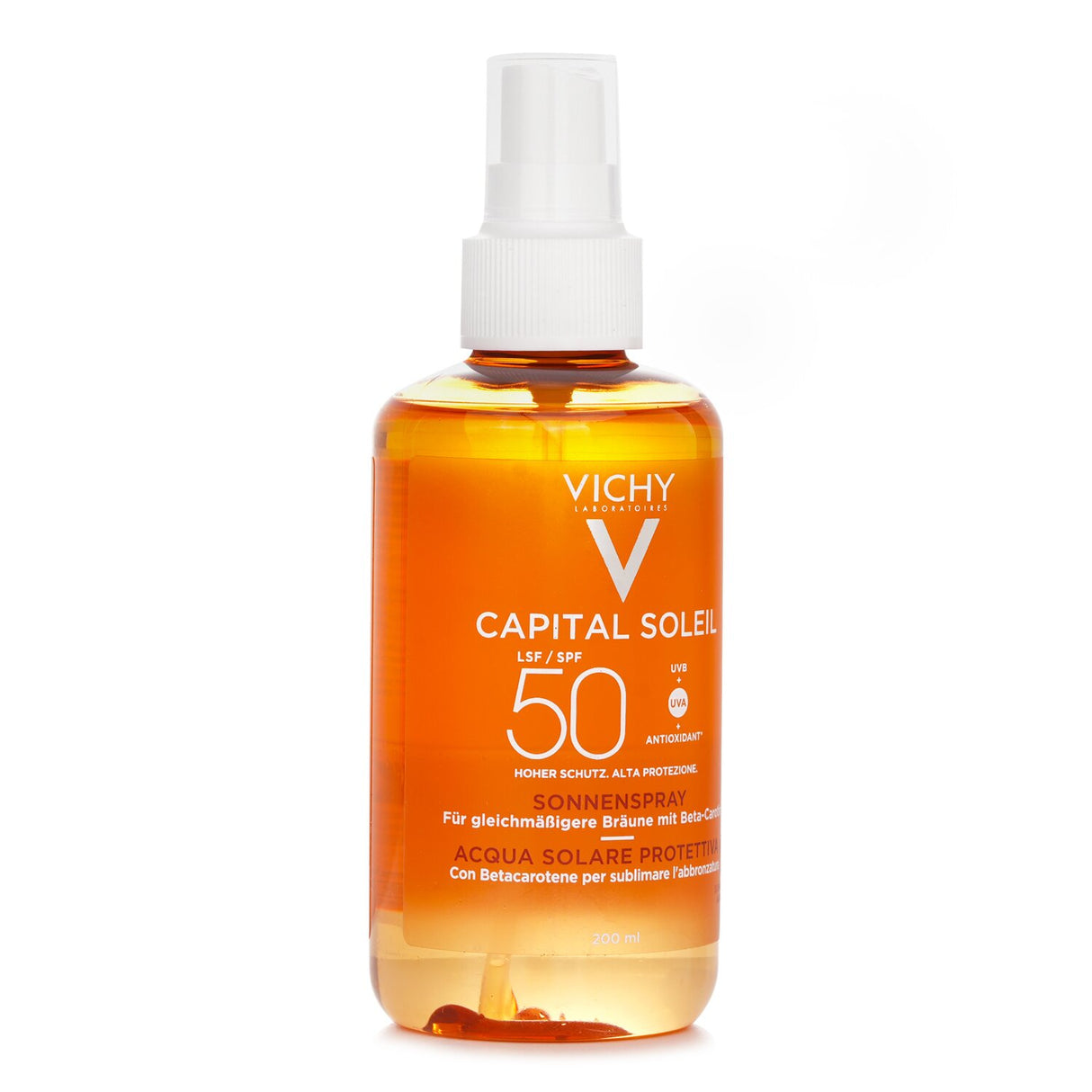 Vichy - Capital Soleil Enhanced Tan Solar Protective Water Spray SPF 50 - 200ml