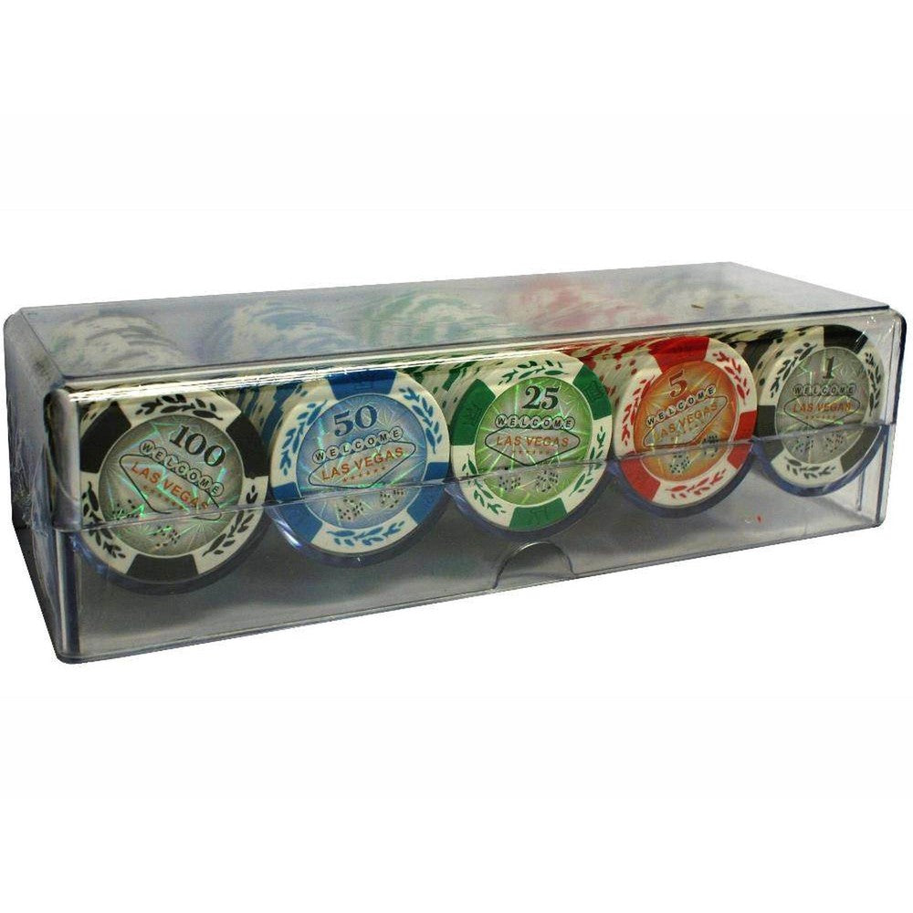 Poker Chips 11.5gm Tray 100Pc