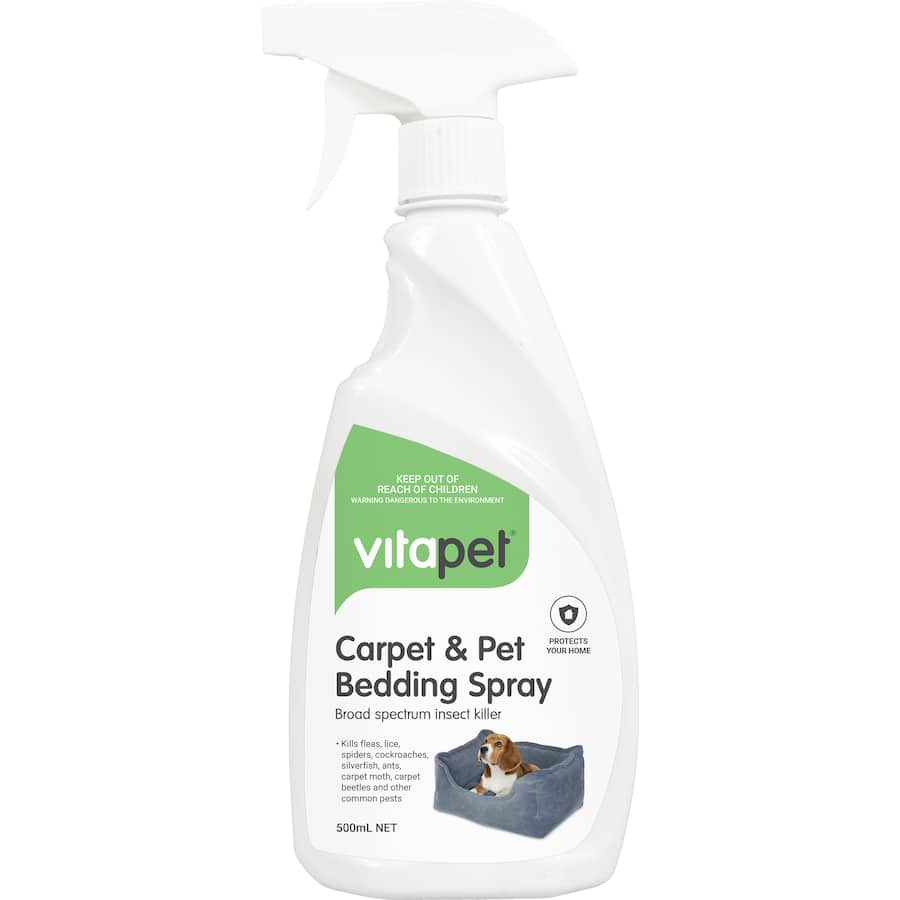 Vitapet Pet Care Carpet & Bedding Flea Control Bottle 500mL