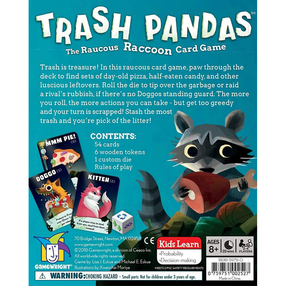 Trash Pandas - Hang-Sell - Card Game