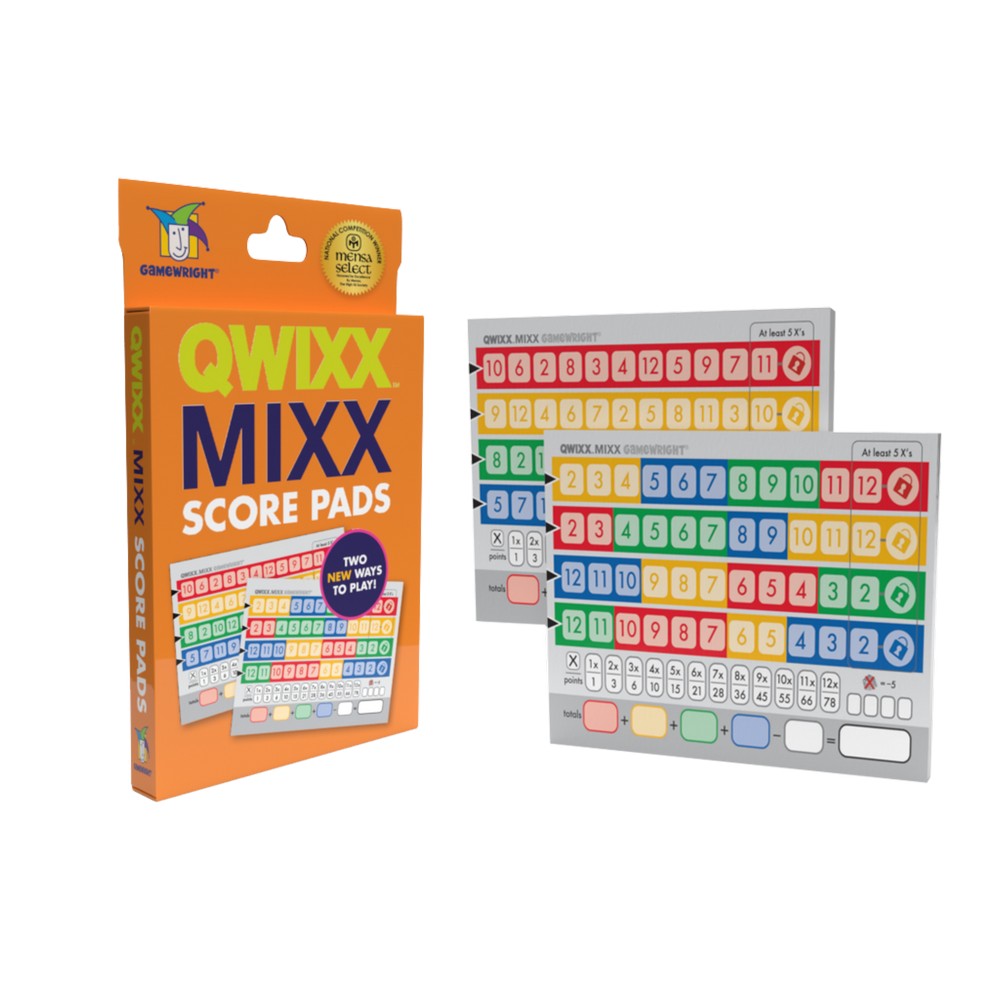 Qwixx Mixx: Score Pads - Dice Game