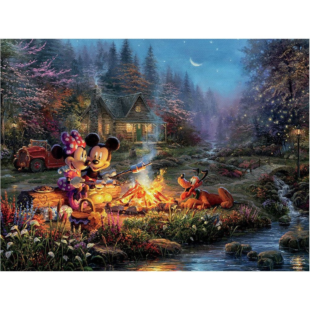 Puzzle - Ceaco - Kinkade Disney 500Pc 4In1 #10