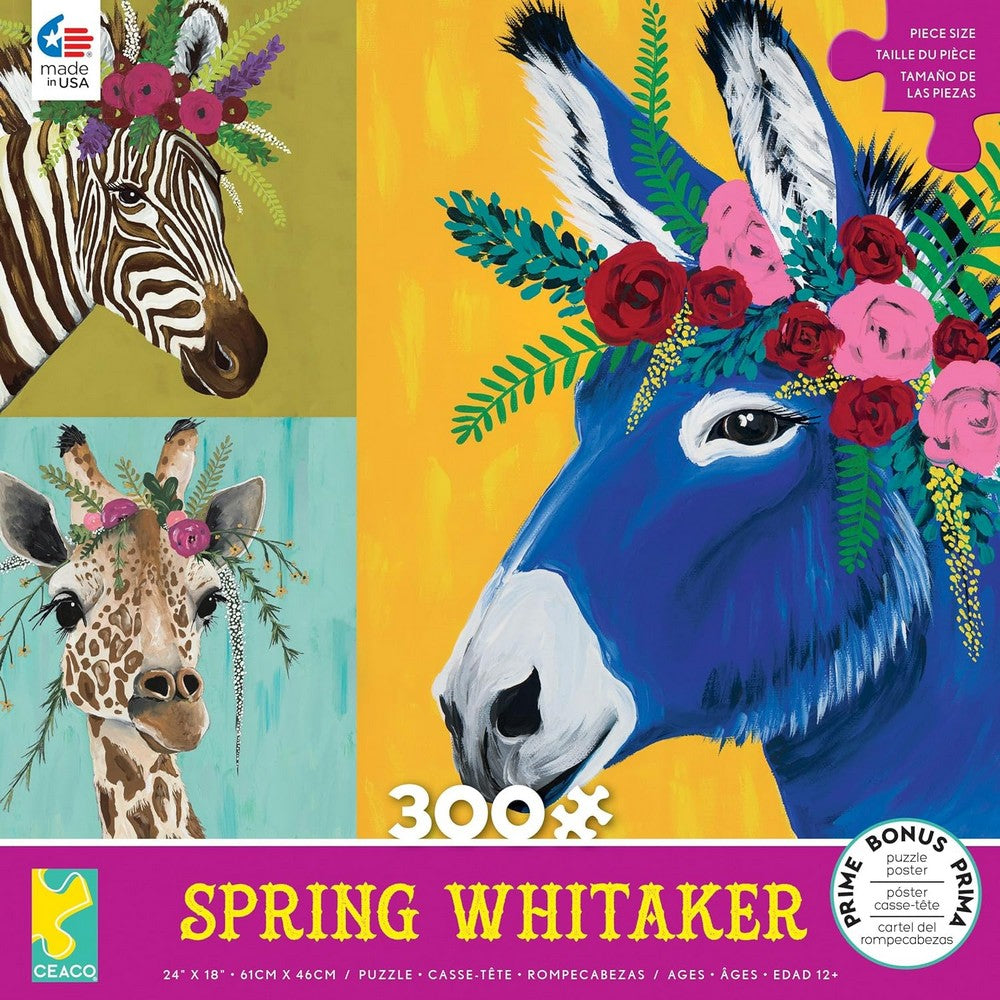 Puzzle - Ceaco - Spring Whitaker Aster 300Pcxl