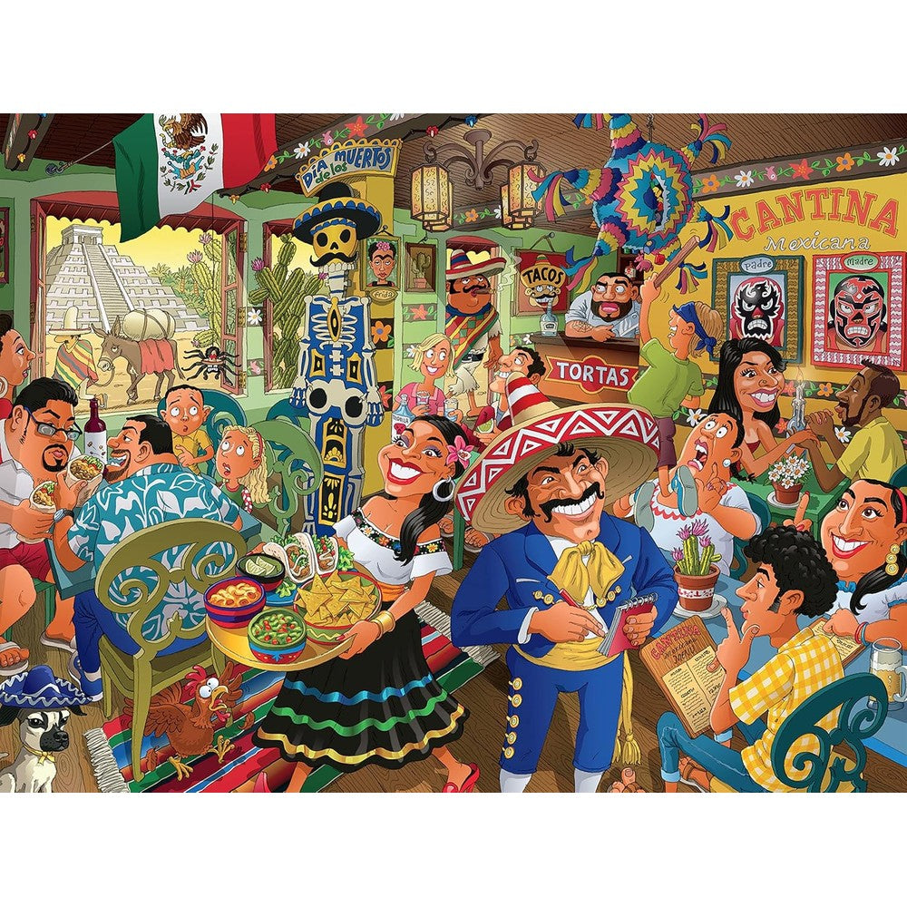 Puzzle - Ceaco - Funny Faces Mexico 550Pc