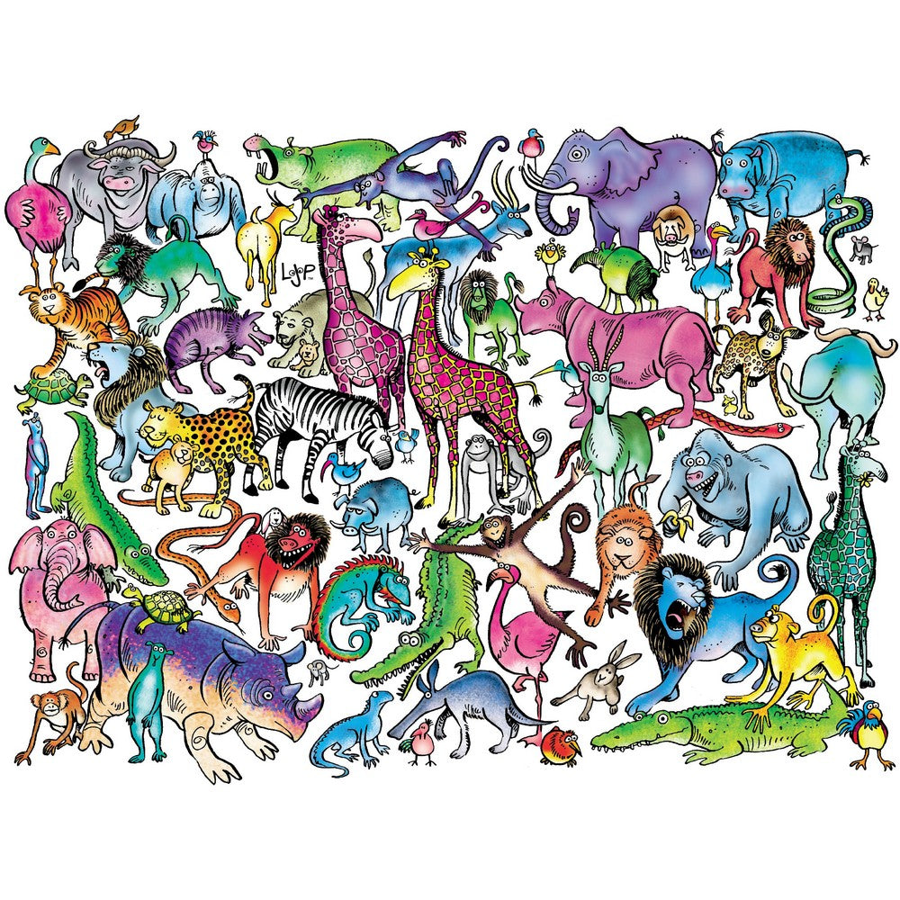 Puzzle - Ceaco - Animal Jam Zoo Time 750Pc