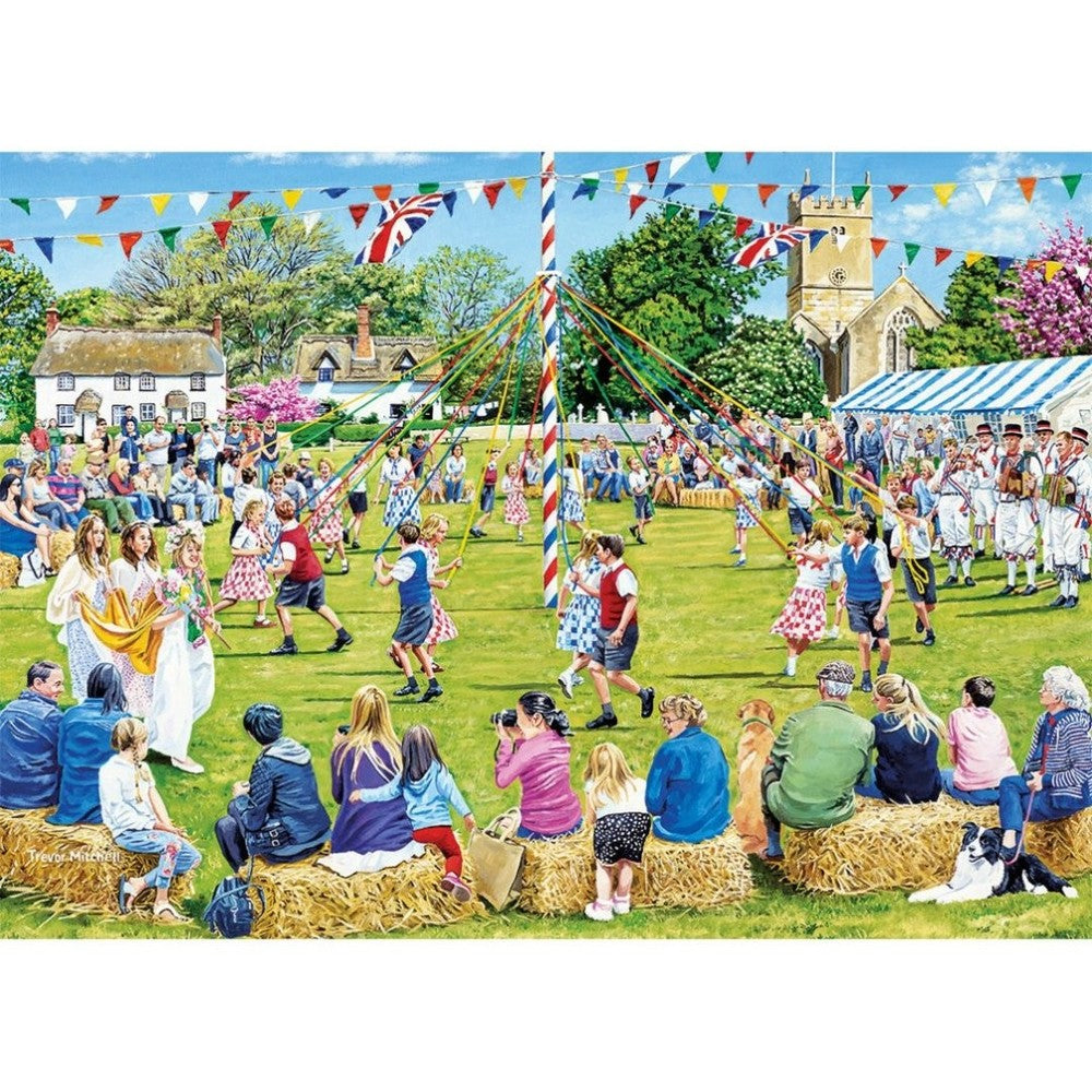 Puzzle - Gibsons - Around The Maypole 1000Pc