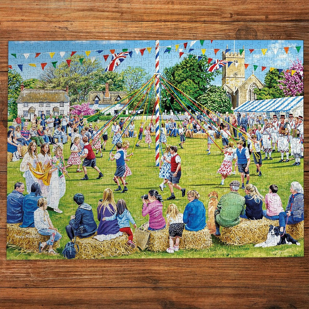 Puzzle - Gibsons - Around The Maypole 1000Pc