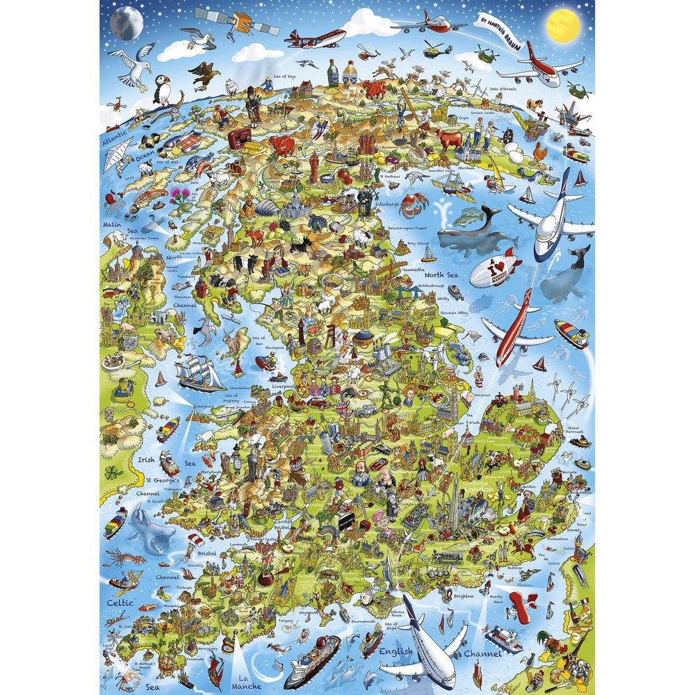 Puzzle - Gibsons - Best Of Britain 1000Pc