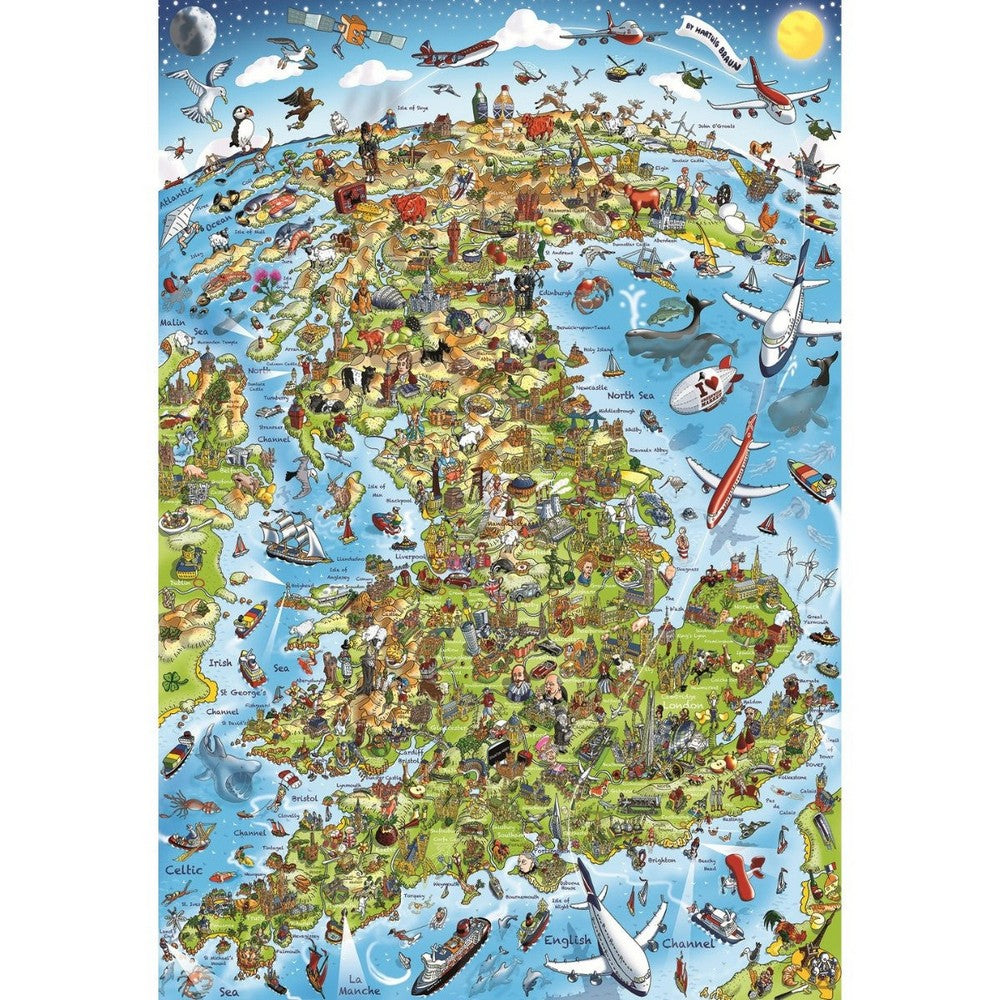 Puzzle - Gibsons - Best Of British 500Pc