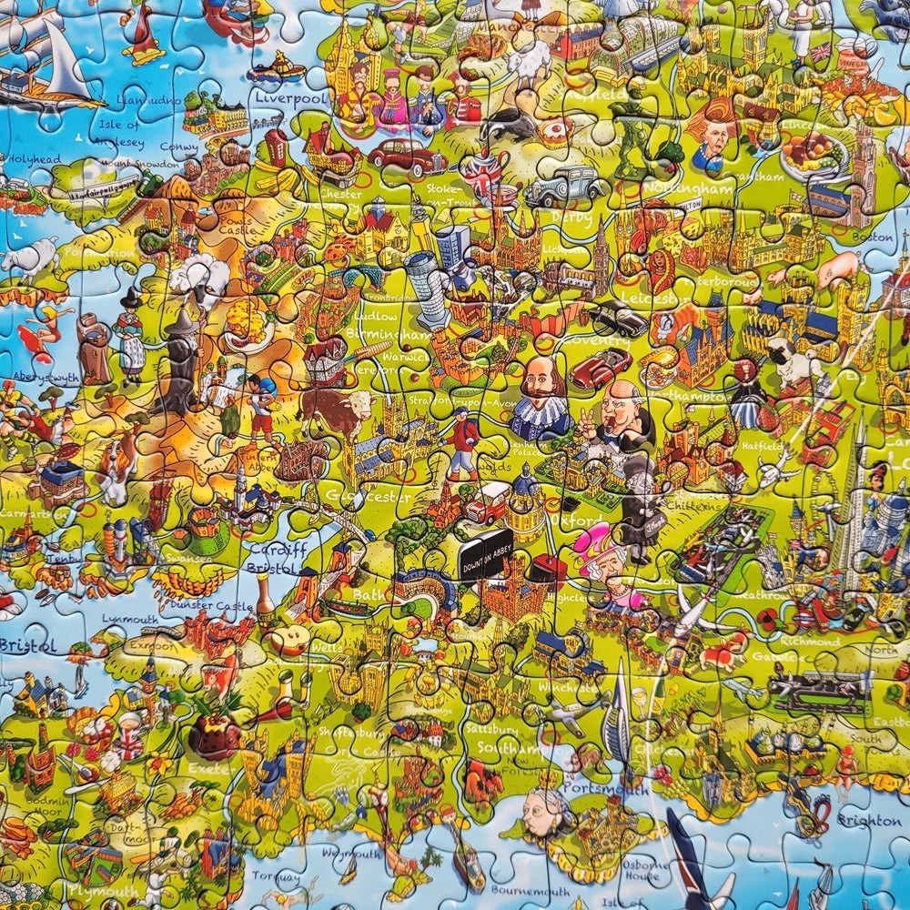 Puzzle - Gibsons - Best Of British 500Pc