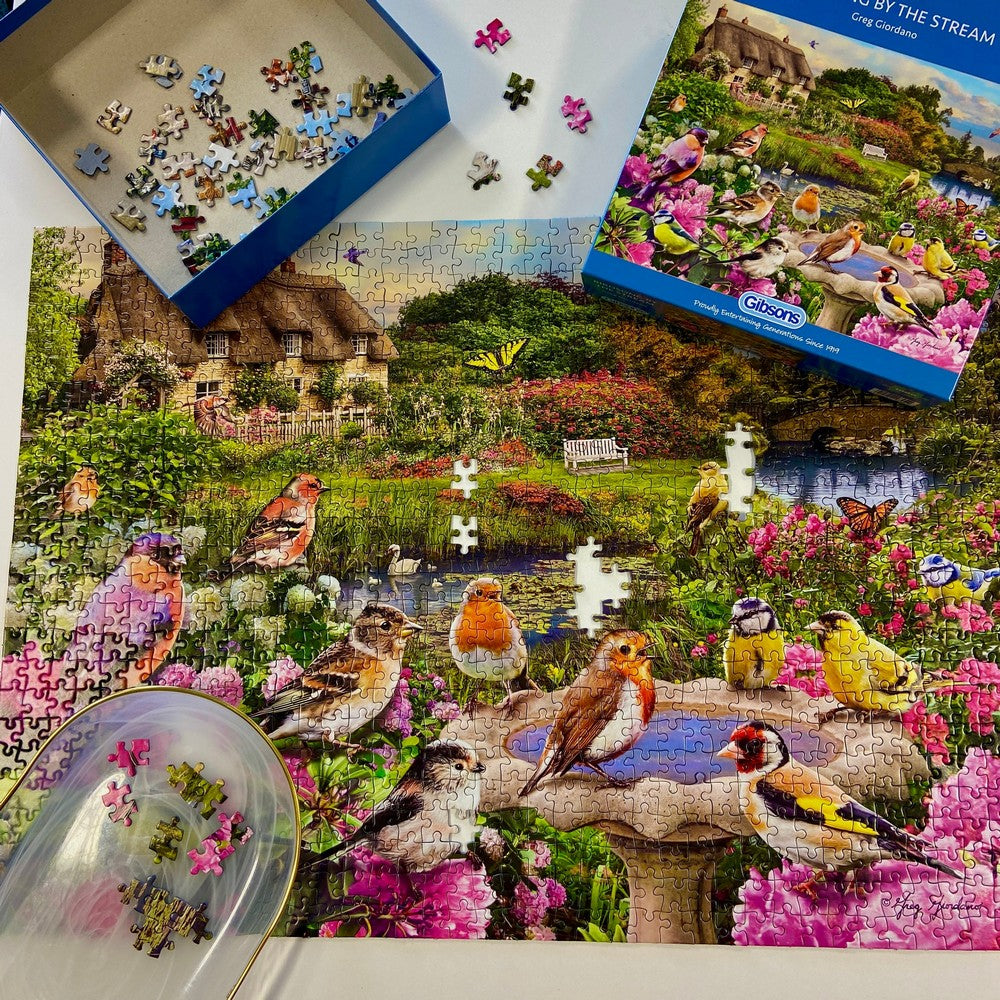 Puzzle - Gibsons - Birdsong By The Stream 1000Pc