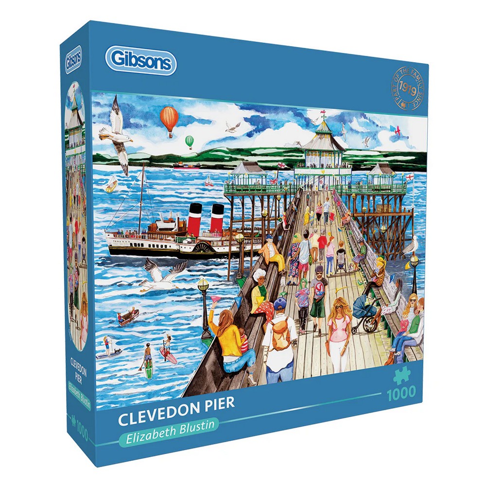 Gibsons - Clevedon Pier 1000 Piece - Jigsaw Puzzle