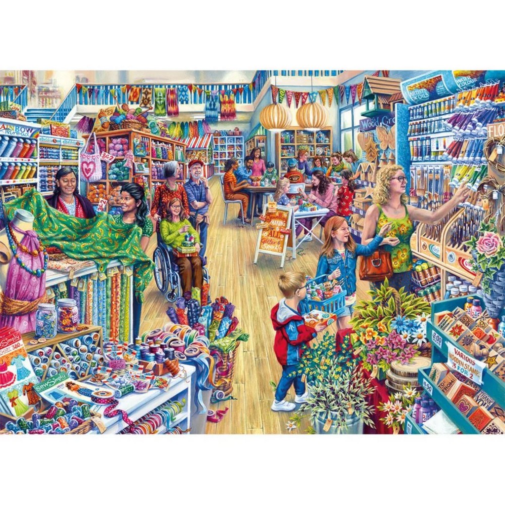 Puzzle - Gibsons - Crafters Paradise 1000Pc