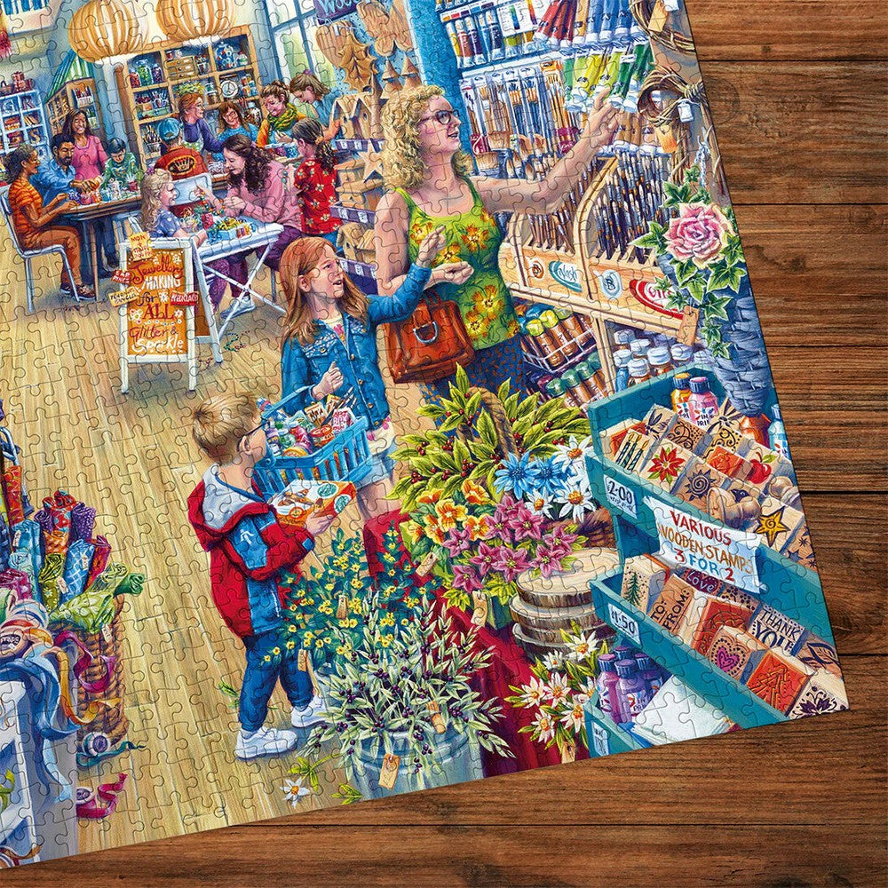 Puzzle - Gibsons - Crafters Paradise 1000Pc