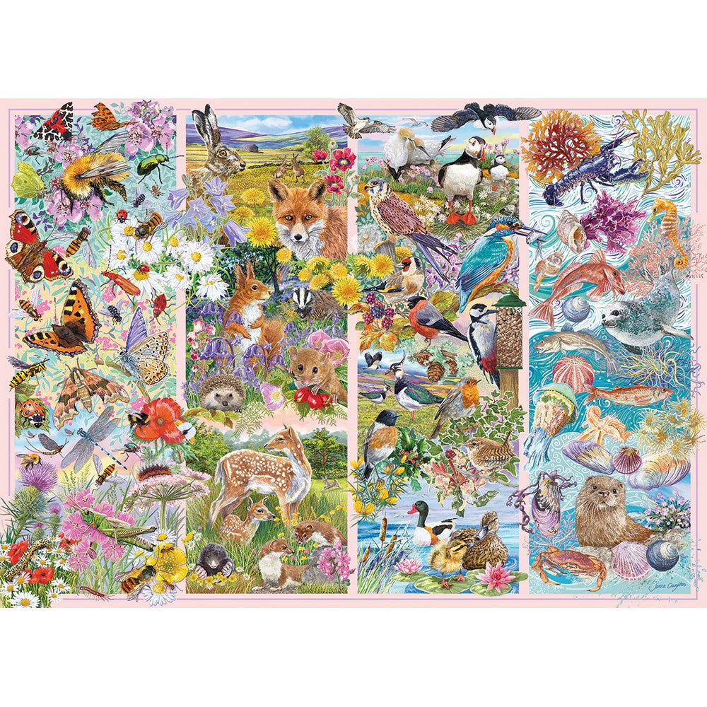 Puzzle - Gibsons - Curious Creatures 1000Pc