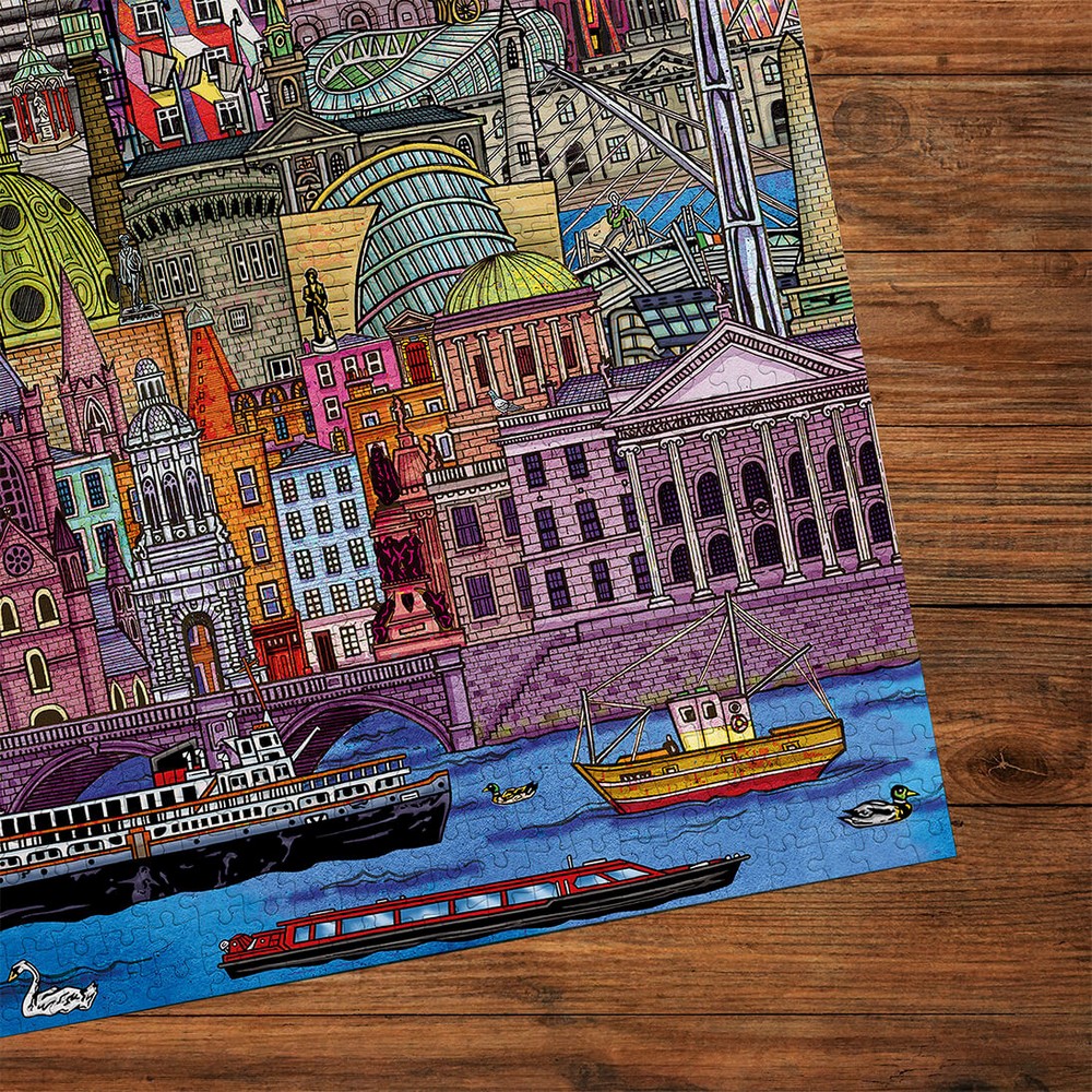 Gibsons - Dublin Cityscape 500 Piece - Jigsaw Puzzle